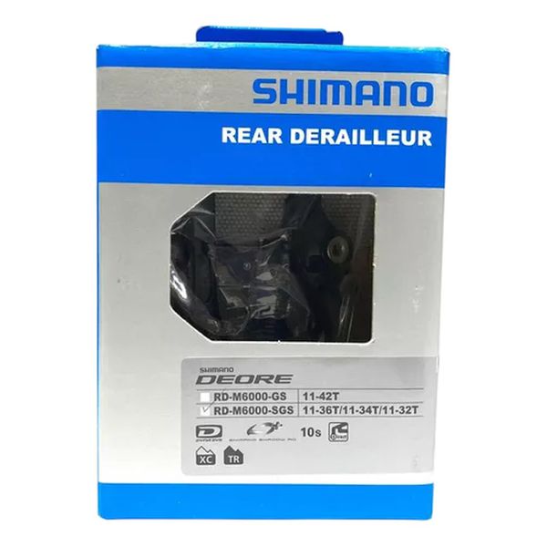 Câmbio Traseiro Deore Rd-M6000-Sgs 10v Shimano