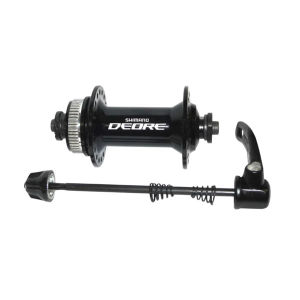 Cubo Dianteiro 32 Furos Disco Preto Deore HB-M595 Shimano