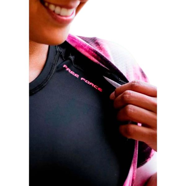 Segunda Pele Feminina Manga Longa Baselayer Fit Preta Freeforce 