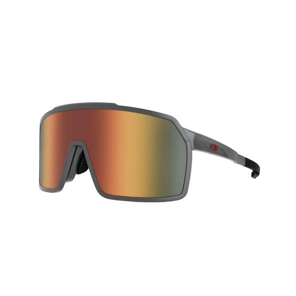 Óculos De Sol Hb Presto Clip On Graphene/Red Orange Chrome