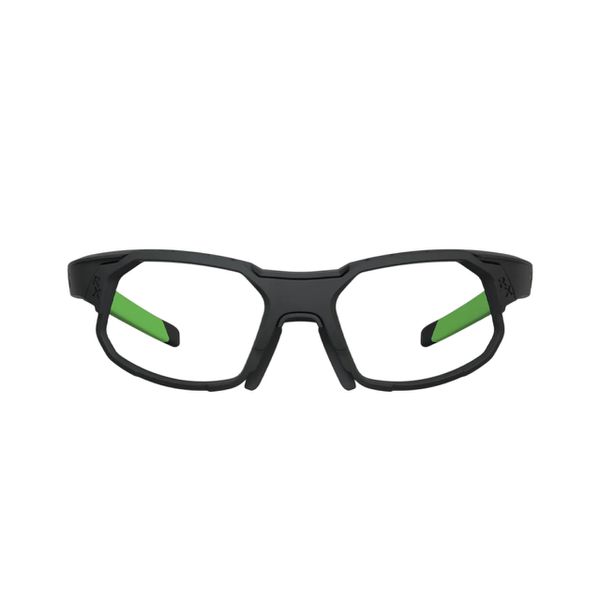 Oculos Para Ciclismo Hb Rush Com Lente Para Grau Preto E Verde E Lente Cinza Escura