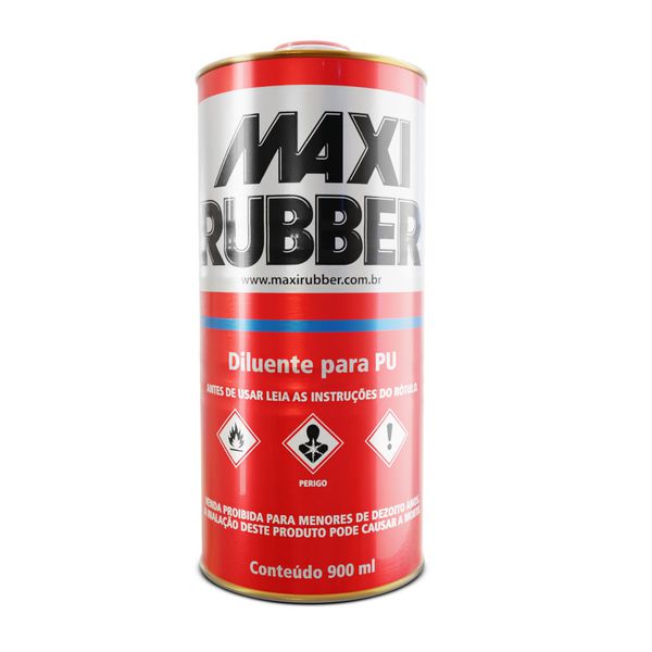 Diluente para PU 900ml Maxi-Rubber