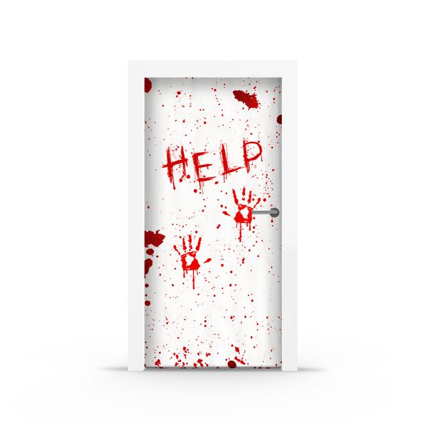 Capa Porta Tema Halloween 7163