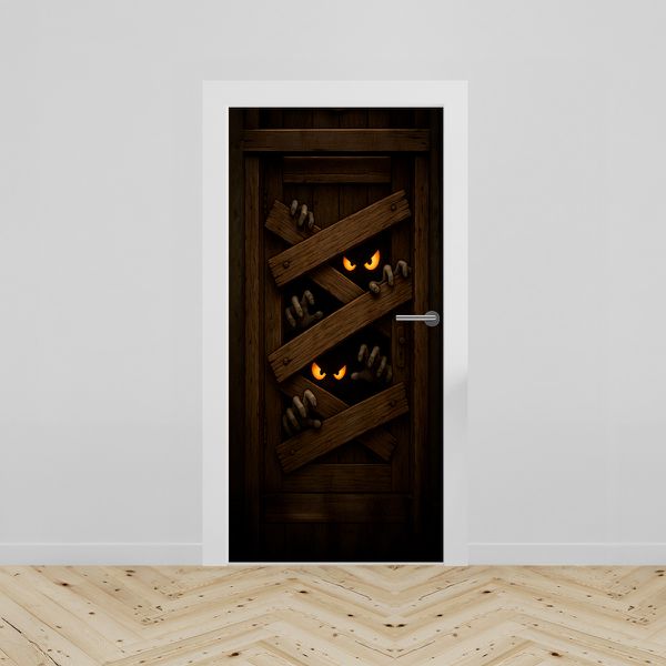 Capa Porta Tema Halloween 7160