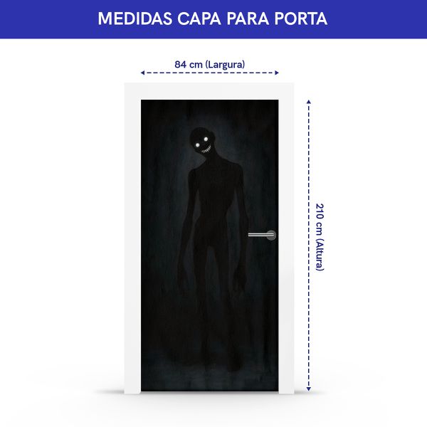 Capa Porta Tema Halloween 7161