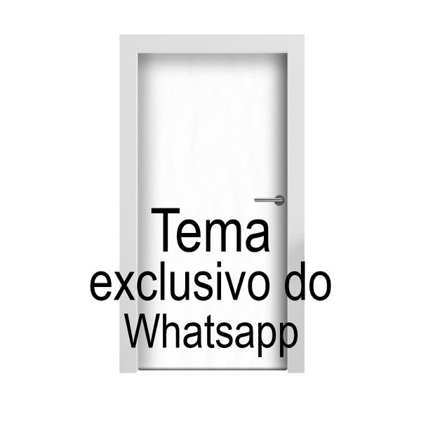 Capa Porta Tema Exclusivo Whatsapp