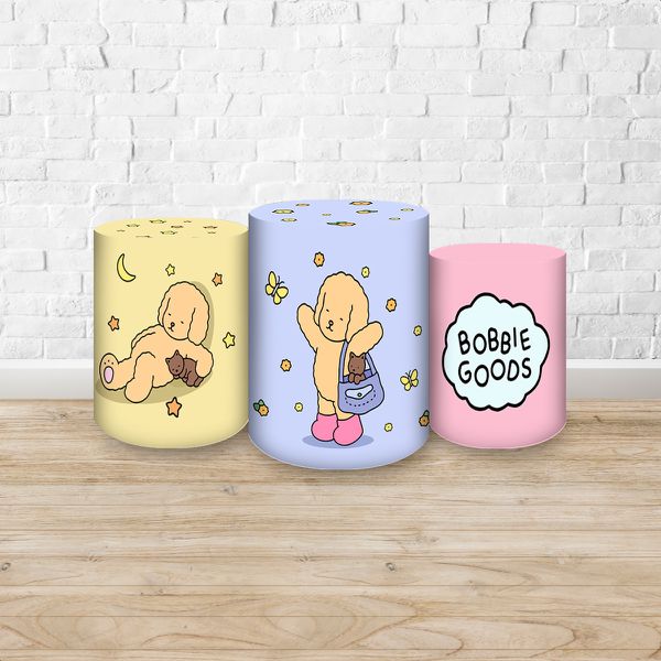 Capas trio de cilindros Tema Bobbie Goods 7089 