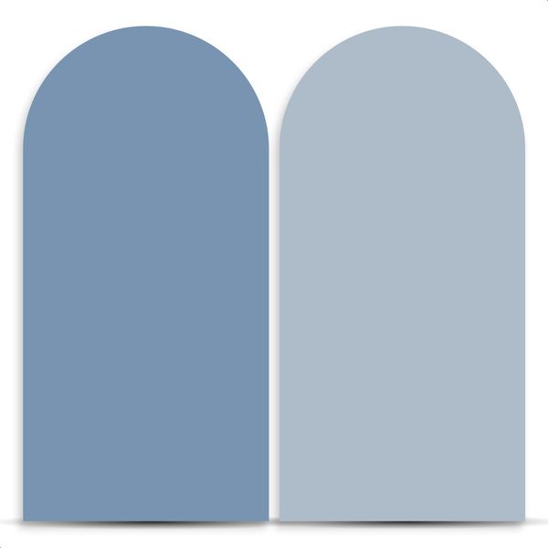 Capa Painel Romano Sublimado Tema Liso Cor Azul 1