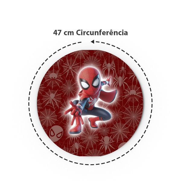 Kit 48 Capas Sousplat Sublimados Tema Homem Aranha 26