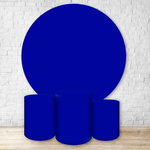 Kit 4 Capas Tema Azul Bic Liso 109