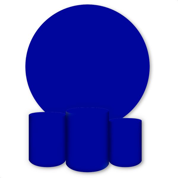 Kit 4 Capas Tema Azul Bic Liso 109