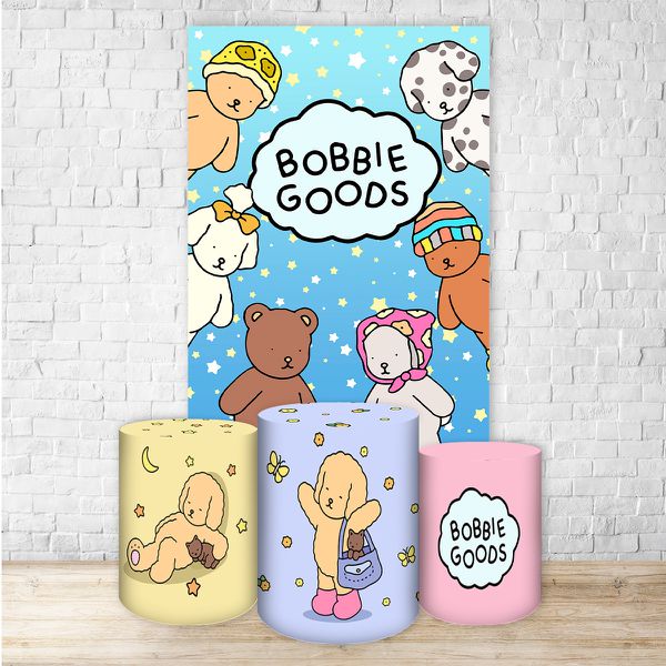 Retangular + Cilindros Tema Bobbie Goods 7089 