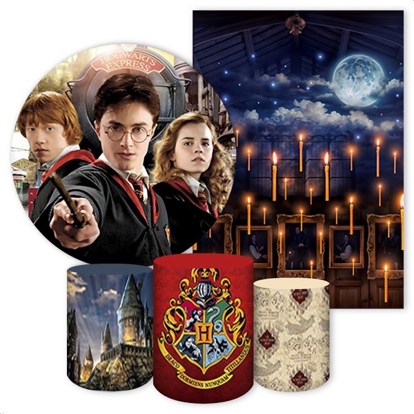 Kit 5 Peças Tema harry potter 115