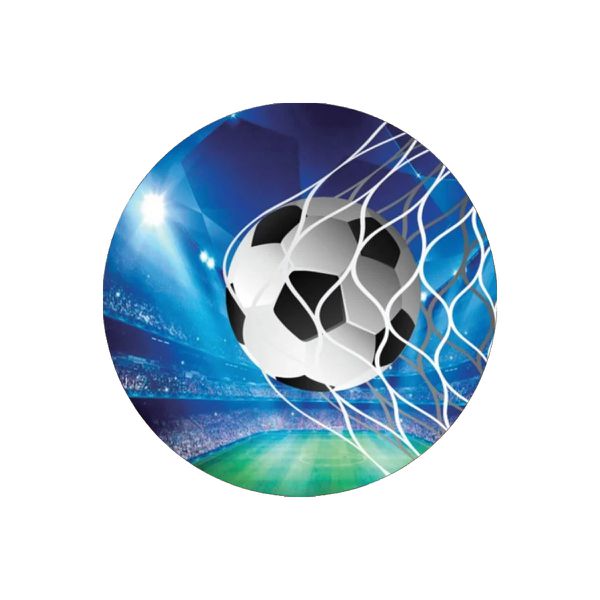 Capa Painel Redondo Sublimado Tema Futebol 15