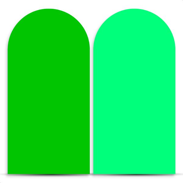Capa Painel Romano Sublimado Tema Liso Cor Verde 20