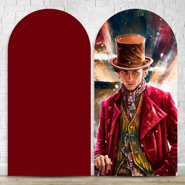 Painel Romano Tema Willy Wonka 2115