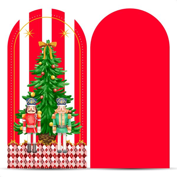 Capa Painel Romano Sublimado Tema Natal 2250