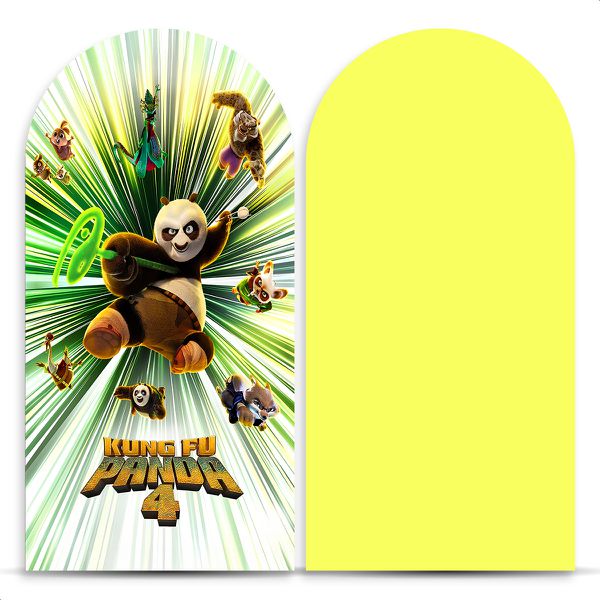 Painel Romano Tema Kung Fu Panda 2587