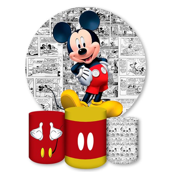 Kit 4 peças Full Tema Mickey 259 