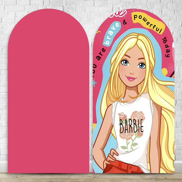 Painel Romano Tema Barbie 2651