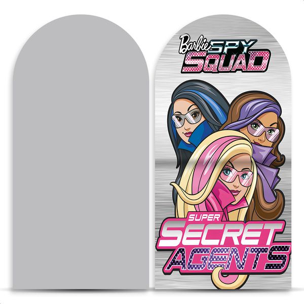 Painel Romano Tema Barbie 2656