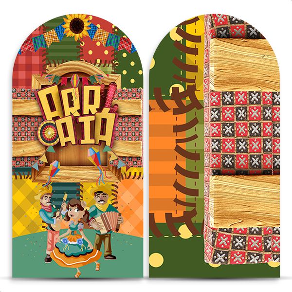 Painel Romano Tema Festa Junina 2664