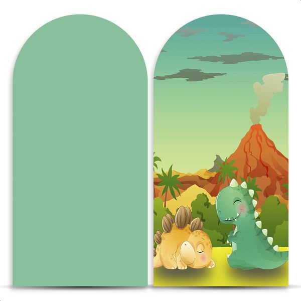 Capa Painel Romano Tema Dino Baby 3111