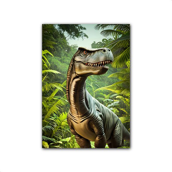 Capa Painel Retangular Sublimado Tema Dinossauro 3126