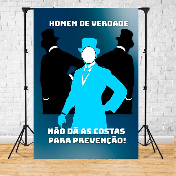 Painel Interativo Tema Novembro Azul 4003