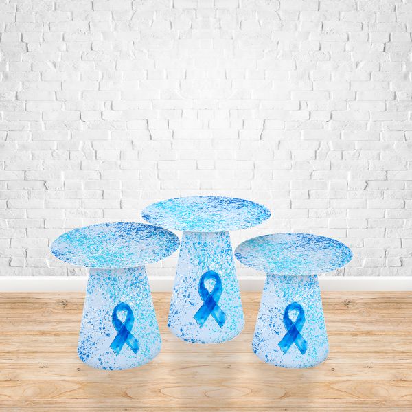 Kit Mesa Cone Tema Novembro Azul 4004