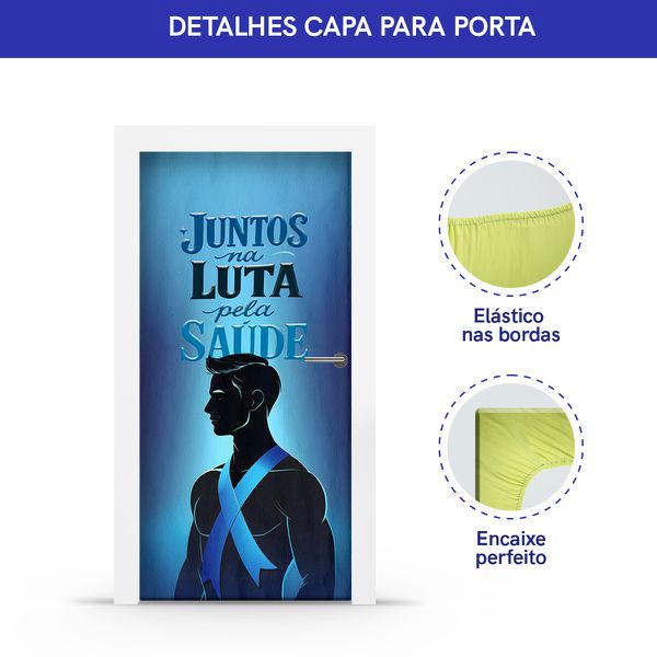 Capa Porta Tema Novembro Azul 4009