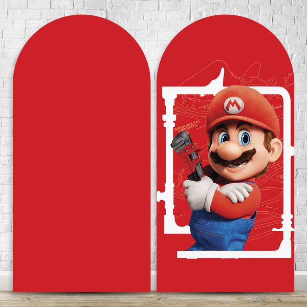 Painel Romano Tema Super Mario 4014 