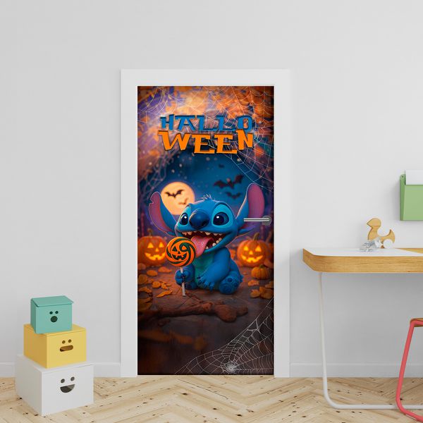 Capa Porta Tema Halloween 4015
