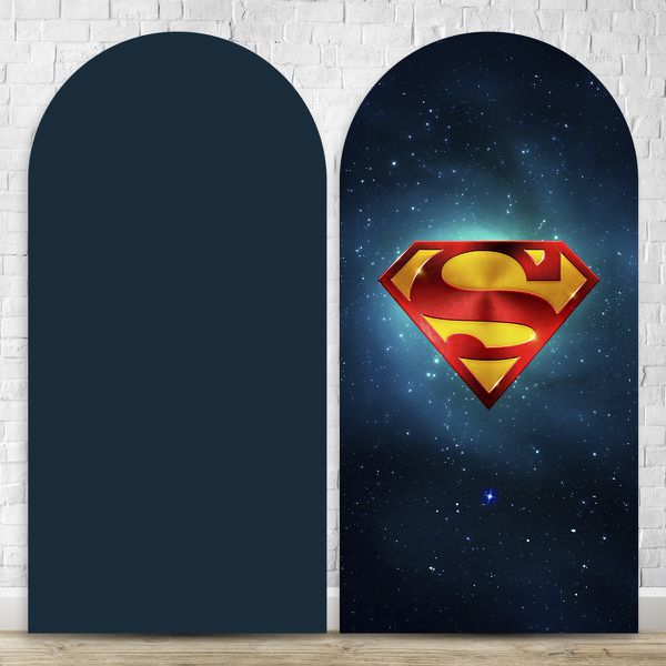 Painel Romano Tema Superman 4069