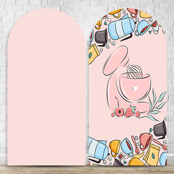 Painel Romano Tema Chá de cozinha 4071