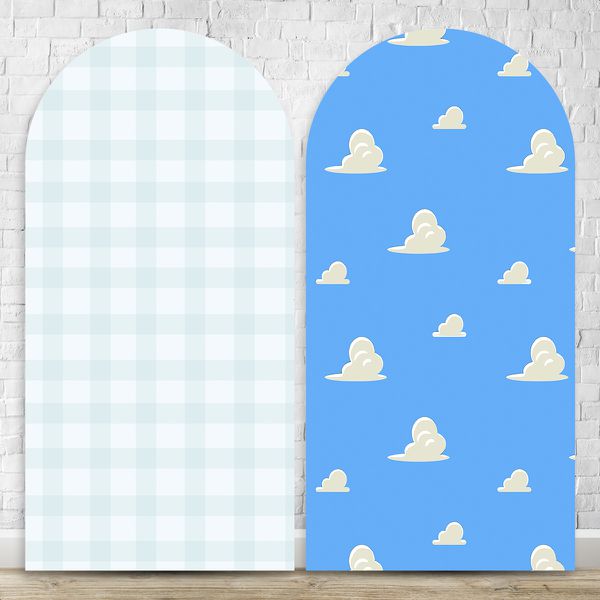 Painel Romano Tema Nuvem 4076