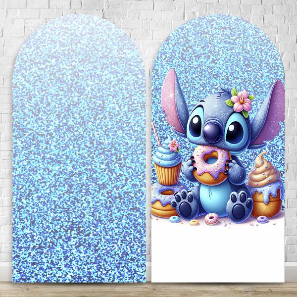Painel Romano Tema Lilo e Stitch 4105