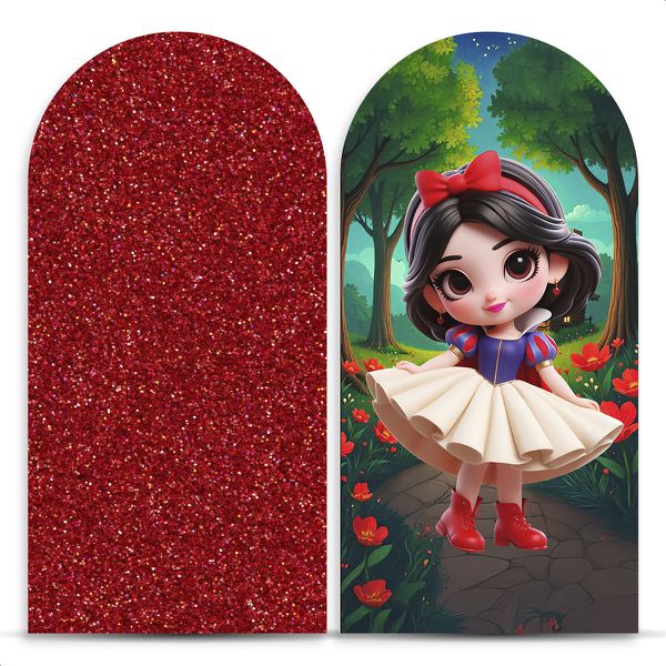 Capa Painel Romano Tema Princesa 