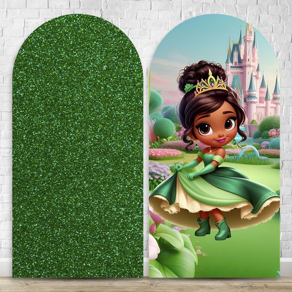 Capa Painel Romano Tema Princesa 