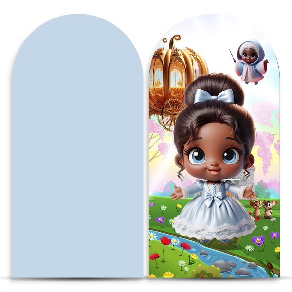 Painel Romano Tema Princesa 4154