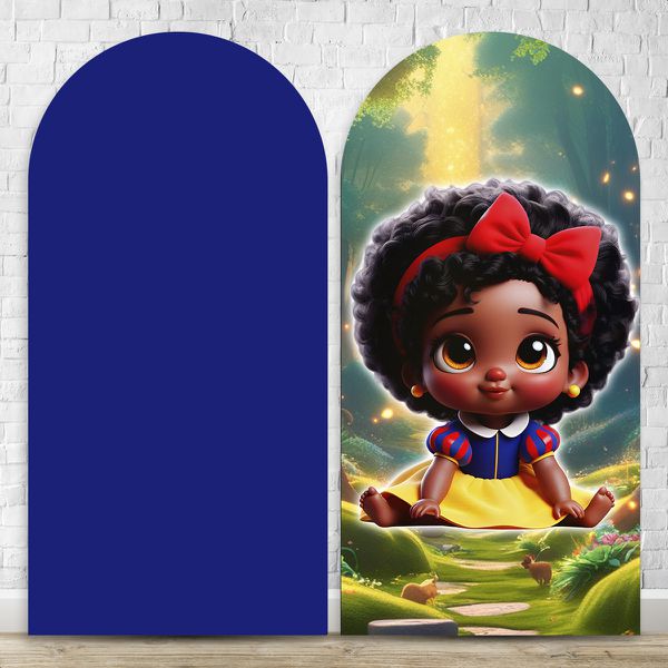 Capa Painel Romano Tema Princesa 