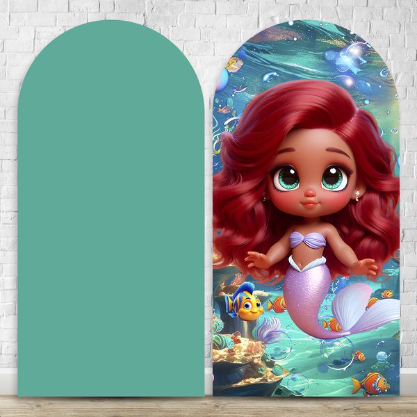 Capa Painel Romano Tema Princesa 