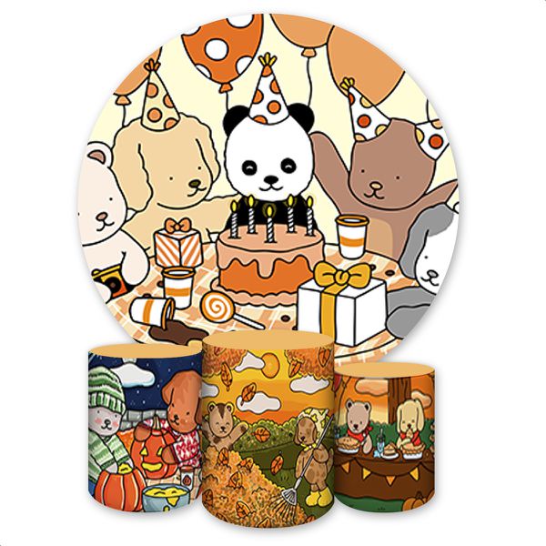 Kit 4 Capas Sublimadas Tema Boobie Goods 4213