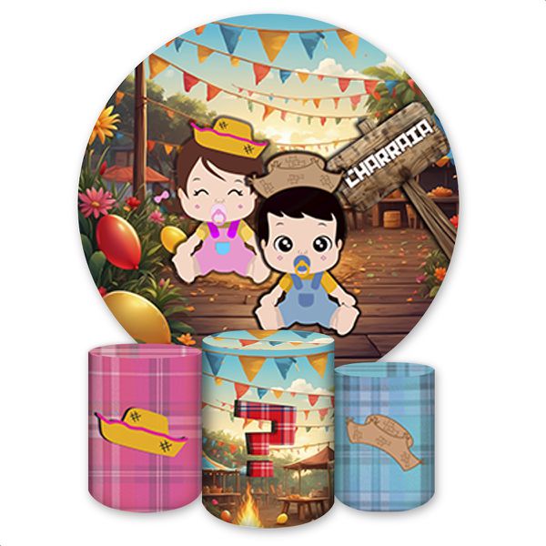 Kit 4 Capas Tema Festa Junina 4218