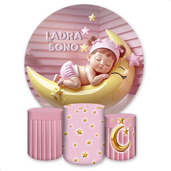 Kit 4 Capas Tema Chá de Bebê 4225