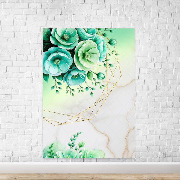 Painel Retangular Tema Flores 4232