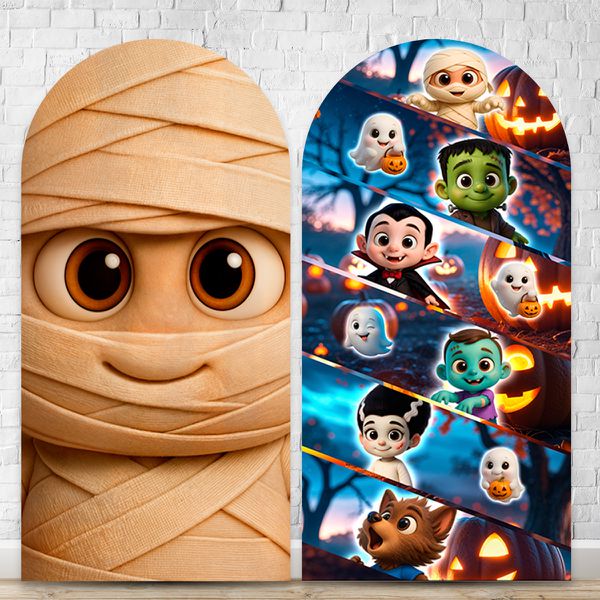 Painel Romano Tema Halloween 4239