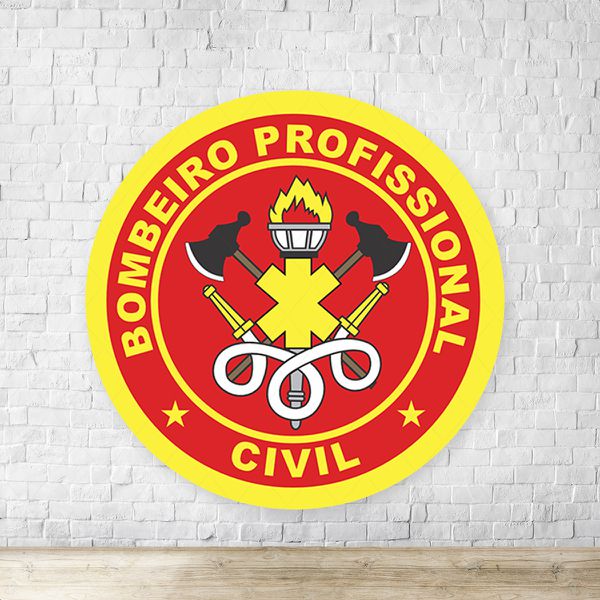 Capa Painel Redondo Tema Profissão 4300