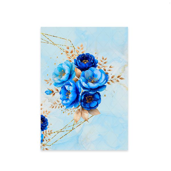 Painel Retangular Tema Flores 4307