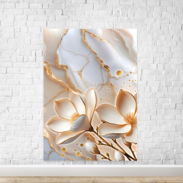 Painel Retangular Tema Flores 4308